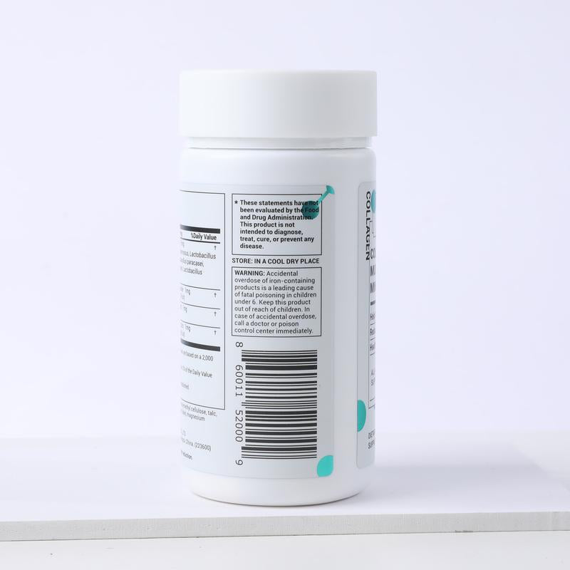 DrBioCare Collagen 2 bottle, Vitamin & Mineral, Contains Vitamin d3, Vitamin C, Probiotics,Vitamin E, Vitamin b & Multivitamin