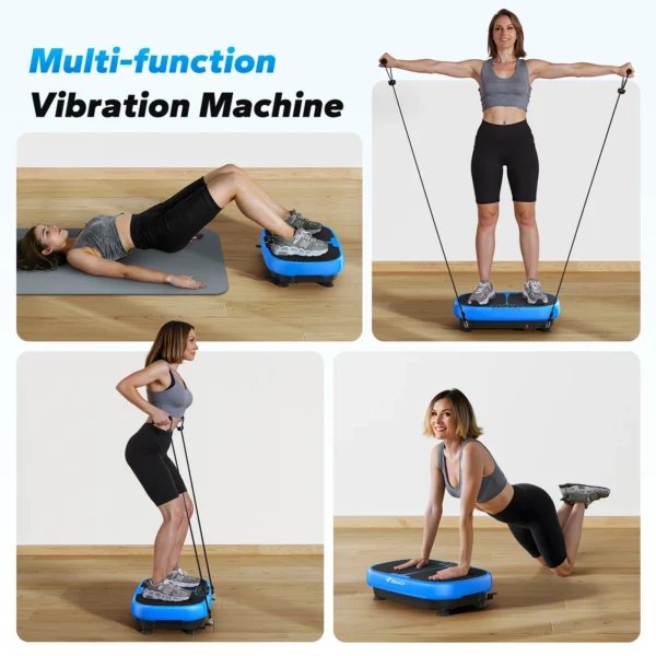 MERACH EMS Vibration Plate Exercise Machine for Lymphatic Drainage Relieve Pain Help Sleep Fat Burning&Weight Loss Exercise Fit - Image 5