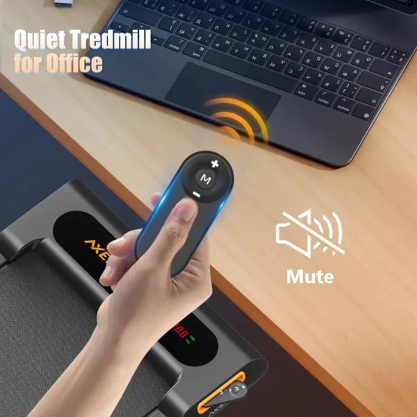 Walking Pad Under Desk Treadmill for Home Office - 2 in 1 Quiet Portable Treadmill for Walking and Jogging With Remote Control - Image 6