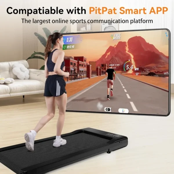 Walking Pad Treadmills for Home Office, 3 in 1 Under Desk Treadmill, 2.5HP Low Noise Walking Treadmill Pad with 300lb Capacity - Image 3