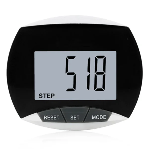Digital Walking Pedometer Built-in Clip Movement Calories Counter LCD Display Multi-Function for Men Women Kids Adults Seniors - Image 4