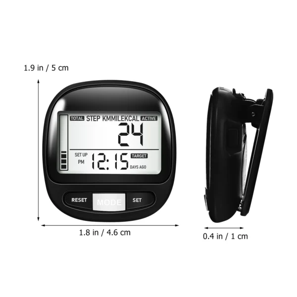 Accurate Large Screen Pedometer Podometro Step Counter For Outdoor Sports Walking Running Men Women Kids Adults Seniors - Image 6