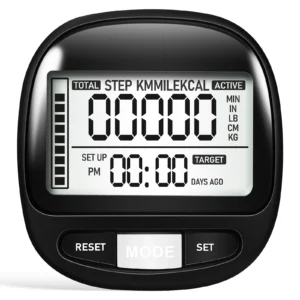 Accurate Large Screen Pedometer Podometro Step Counter For Outdoor Sports Walking Running Men Women Kids Adults Seniors