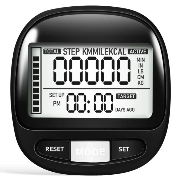 Accurate Large Screen Pedometer Podometro Step Counter For Outdoor Sports Walking Running Men Women Kids Adults Seniors