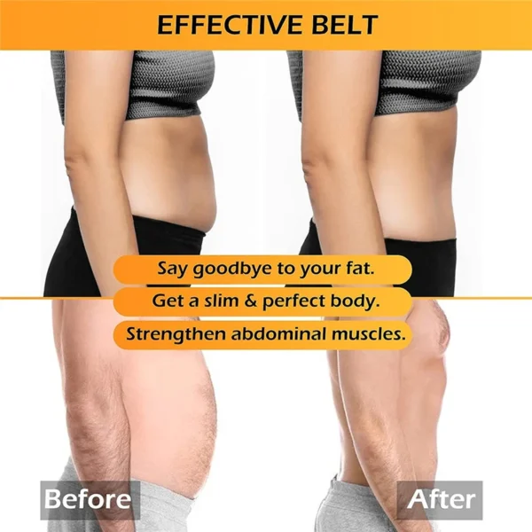 Smart EMS Muscle Stimulator Abs Trainer Abdominal Toning Belt Muscle Toner Body Slimming Weight Loss Home Gym Fitness Equiment - Image 6