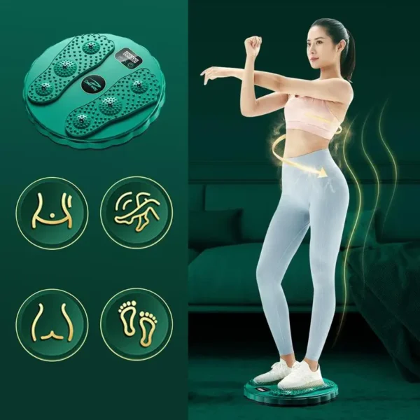 Twist Disc Twisting Disc Exercise Body Shaping Boards LCD Core Twist Boar Waist Turntable Hip Trainer Belly Exercise Equipment - Image 5