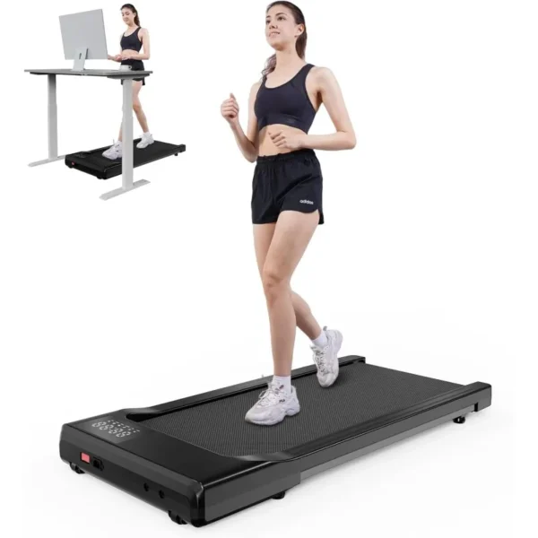 Walking Pad Treadmills for Home Office, 3 in 1 Under Desk Treadmill, 2.5HP Low Noise Walking Treadmill Pad with 300lb Capacity