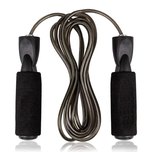 Adjustable Length Steel Wire Jump Rope Speed Skipping Workout Fitness Kids Adults Sport Portable Exercise Training Equipment - Image 2