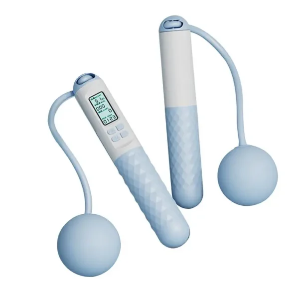 1Pair Ropeless Jump Rope Smart Cordless Counting Skipping Rope Anti-Slip Adjustable Weighted Cordless Jump Ropes - Image 3